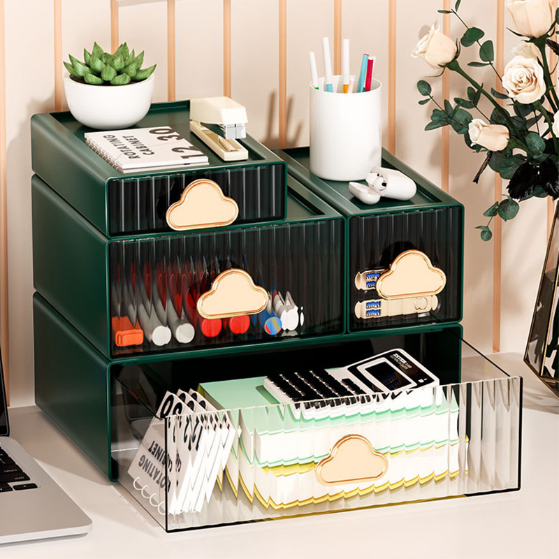 桌面收纳盒抽屉式置物架
