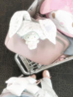 MonddoM·SS [Official Version] Original Little Angel Printed Rabbit Ear Eye Mask Leg Covers thumbnail 5