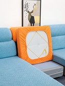 弹力提花沙发套全包万能套布罩防滑四季 通用定做垫子靠背套防尘笠