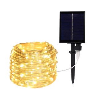 太阳能led小彩灯闪灯串灯带户外防水家用庭院节日装饰树灯霓虹灯