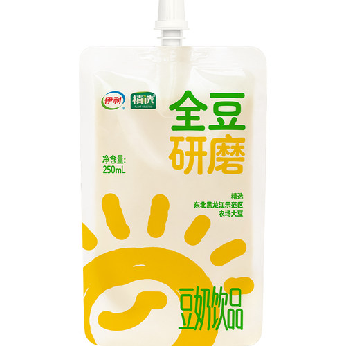[十足]伊利植选全豆研磨豆奶原味250ml