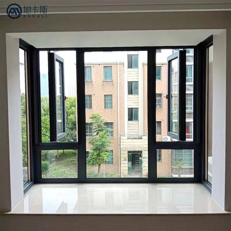 太原旭卡斯断桥铝系统门窗封阳台平开推拉隔音窗户玻璃阳光房定制