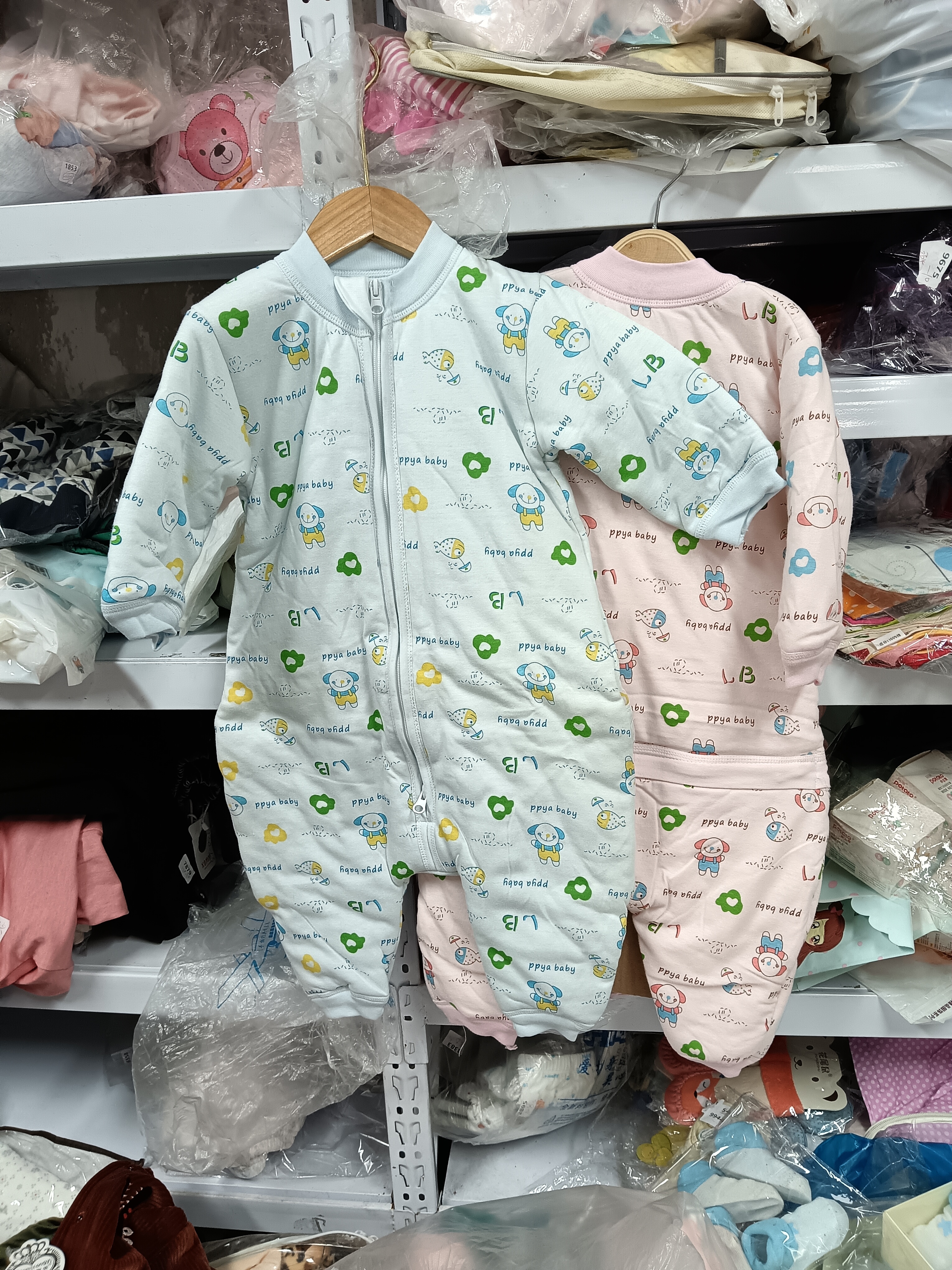 新生婴儿分腿夹棉睡袋0-1-2-3岁宝宝恒温秋冬季防踢被儿童睡衣