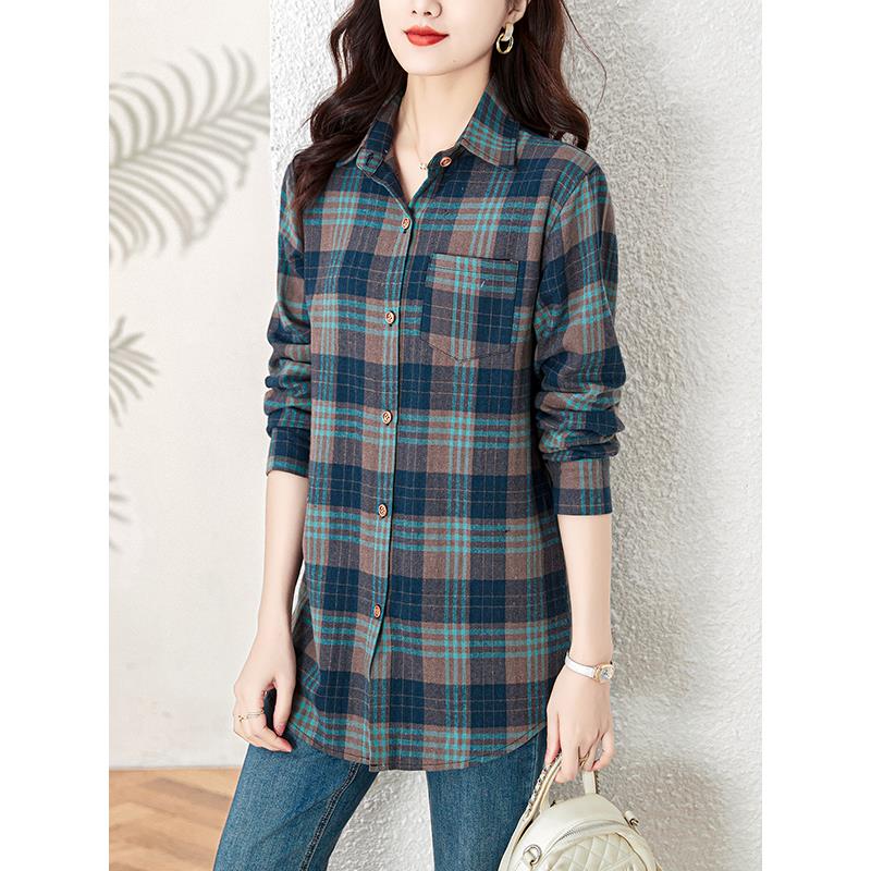 ROUMIKL高端广东深圳南油上衣初秋女装普宁独特漂亮减龄纯磨毛格