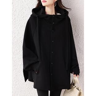 ROUMIKL显瘦百搭宽松卫衣女秋冬款大码女装胖mm山东即墨连帽休闲