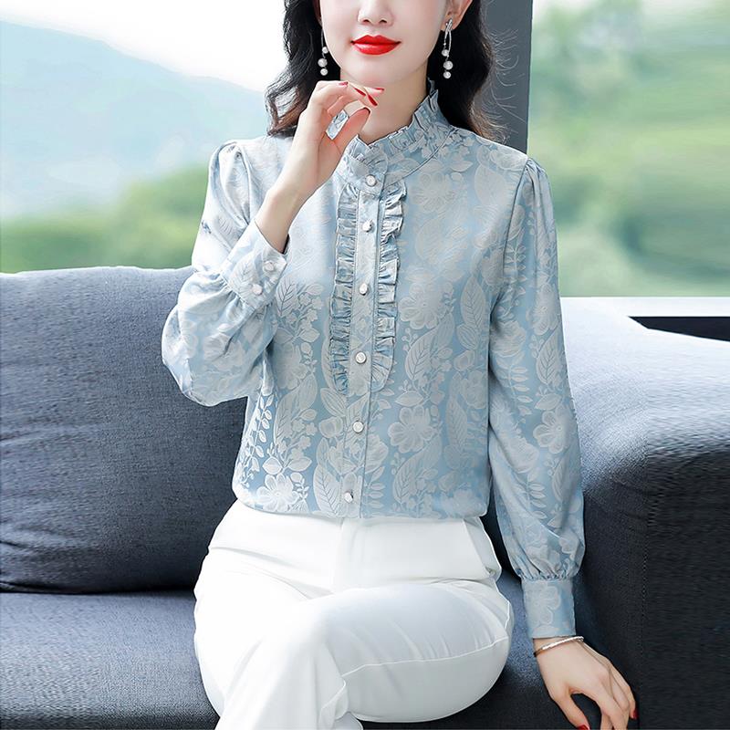 ROUMIKL高端广东深圳南油上衣早秋季女装普宁独特漂亮超好看妈妈