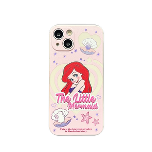 ins卡通迪士尼童话女孩美人鱼兔子适用iPhone14手机壳苹果13软壳12硅胶15透明XSMAX闺蜜16可爱8plus防摔7全包