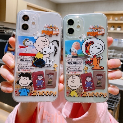 苹果iphone硅胶卡通软壳全包直边