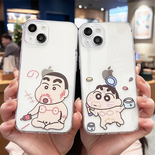 苹果iPhone硅胶涂鸦表情全包软壳