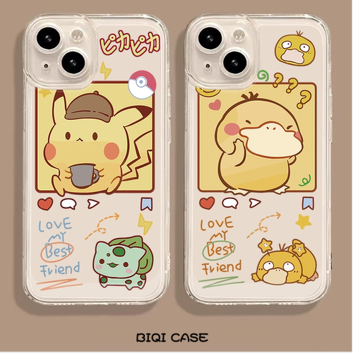 苹果iPhone硅胶卡通保护壳