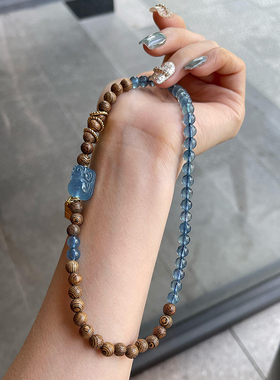 男女海蓝宝原创晶体干净薄利多销