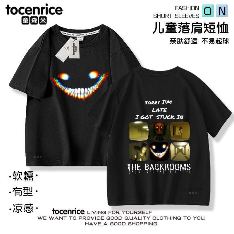 后室backrooms周边儿童T恤2026新