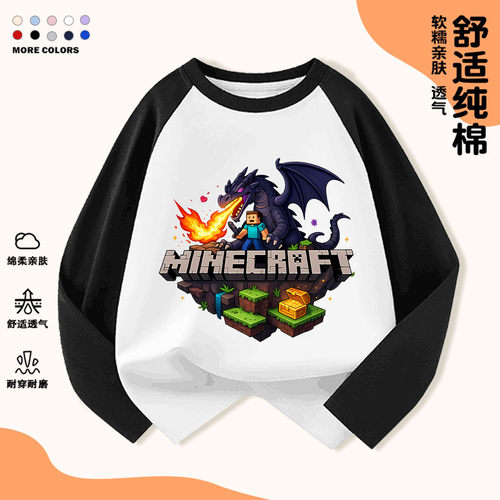 minecraft衣服男孩我的世界长袖