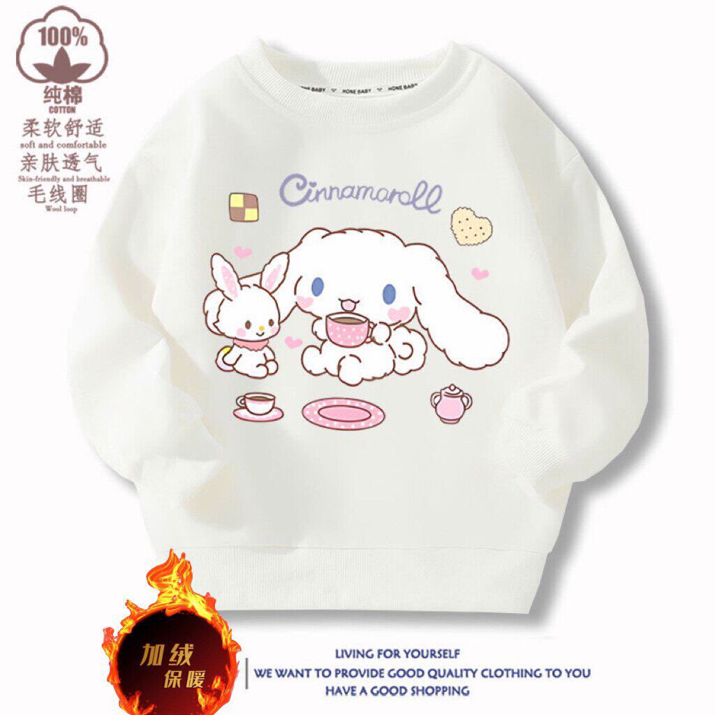 玉桂狗女童卫衣春秋新款韩版中大