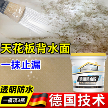 天花板背水面防水补漏涂料漏水渗水修补神器卫生间屋顶堵漏王喷剂