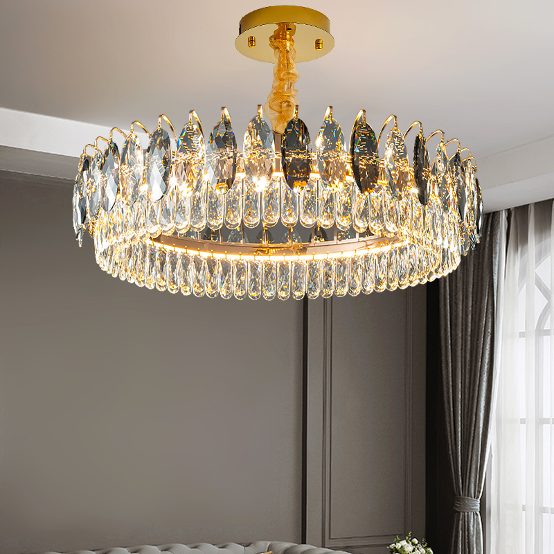 水晶餐厅灯客厅灯卧室灯新款