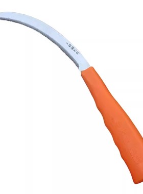 农用锯齿镰刀不锈钢割草刀加密细齿小禾镰韭菜刀割禾除草专用工具