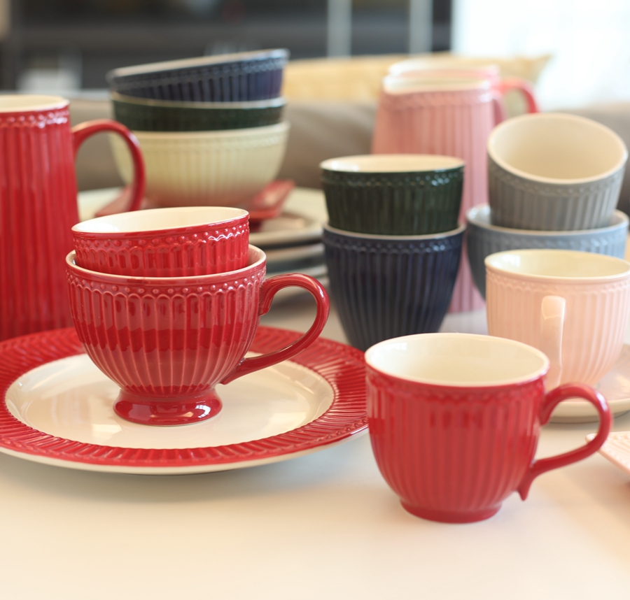 尾单上新 丹麦歌林门爱丽丝系列简约陶瓷马克杯 咖啡杯 早餐杯