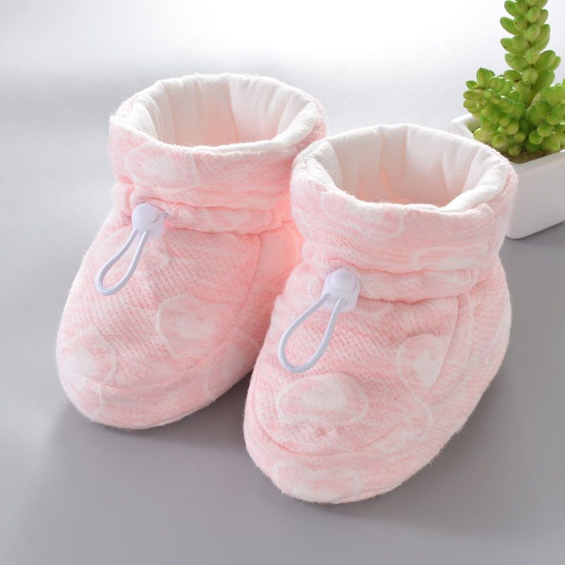婴儿鞋秋冬季加厚保暖软