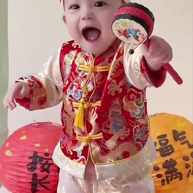 春秋季款薄款龙宝宝婴儿