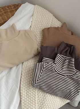 儿童加绒加厚打底衫20秋