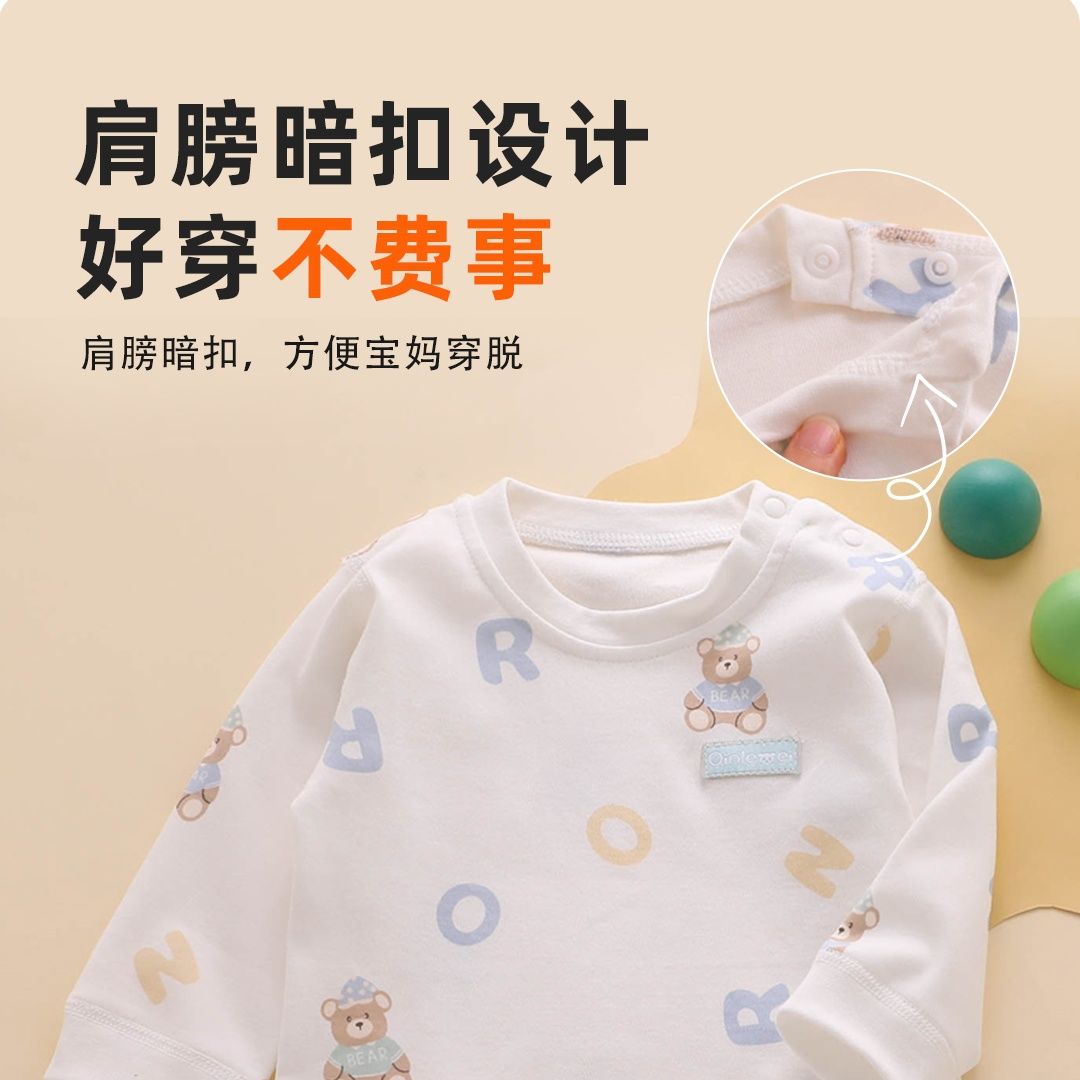 婴儿衣服秋冬季新生宝宝1