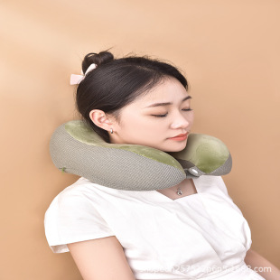 记忆棉u型枕护颈枕脖子靠枕午睡颈椎头枕脖枕飞机睡觉u形枕头U