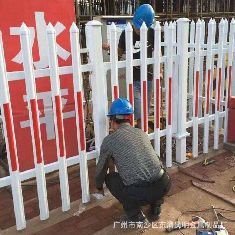 广州变压器塑钢护栏PVC箱变围栏PVC塑钢庭院围栏厂家直销