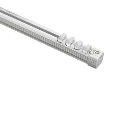 窗帘轨道杆子罗马杆滑轨滑轮配件