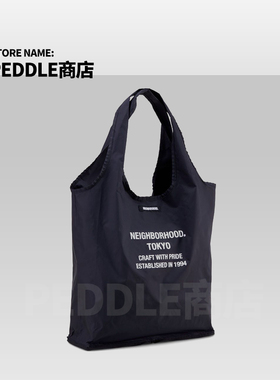 NEIGHBORHOOD PACKABLE TOTE日常户外收纳便捷休闲实用手提包潮