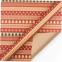 New Christmas cowhide wrapping paper DIY set Christmas wrapping paper thumbnail 5