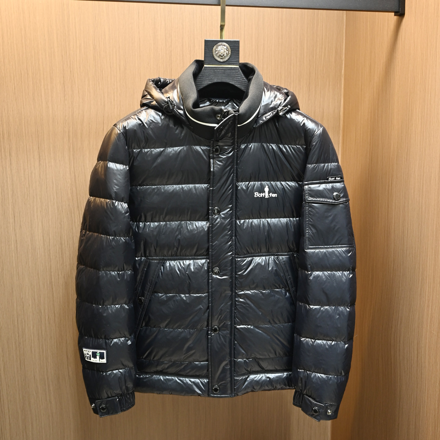 冬季新款连帽羽绒服男装欧洲站潮牌休闲轻奢高品质保暖白鸭绒外套,男装,羽绒服,淘宝优惠券,粉丝福利购,淘宝优惠卷