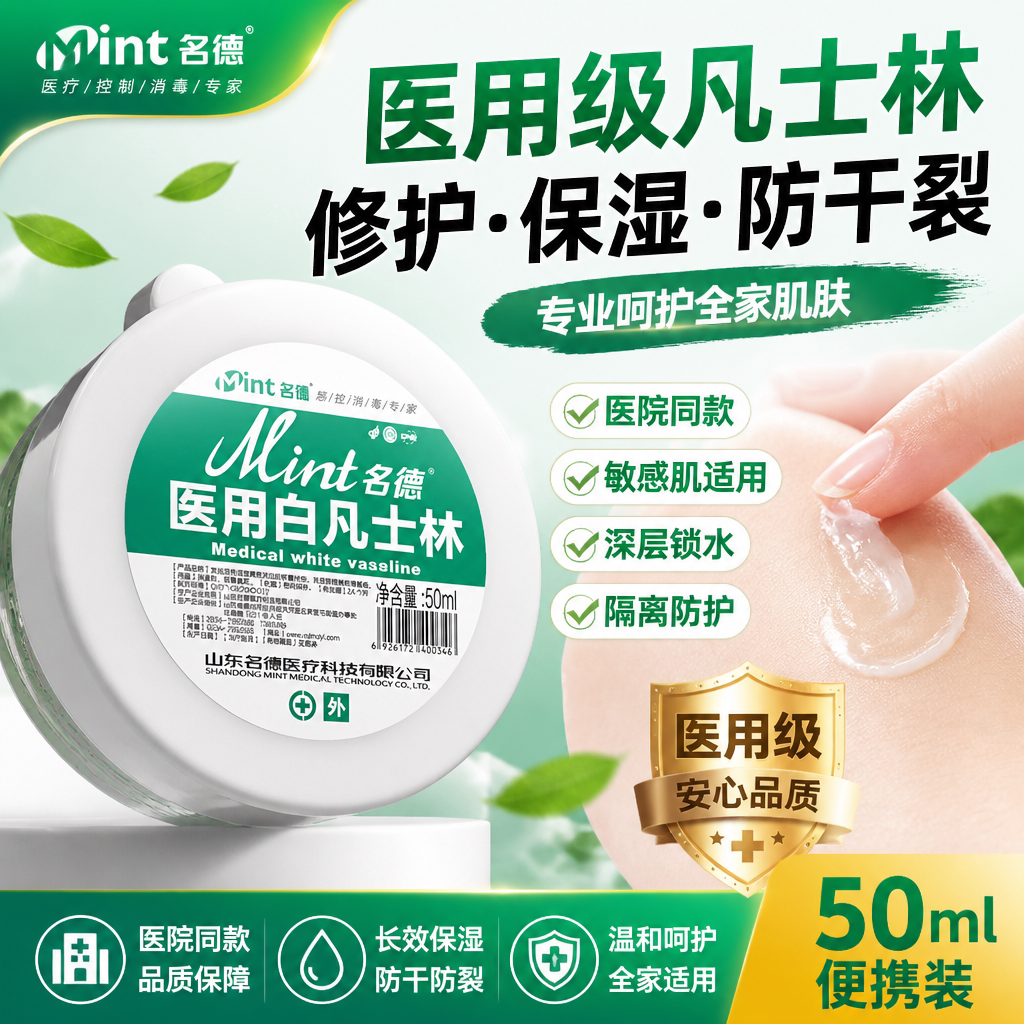 医用凡士林鼻腔润鼻干燥滋润保湿油粘膜用涂鼻子官方旗舰店正品