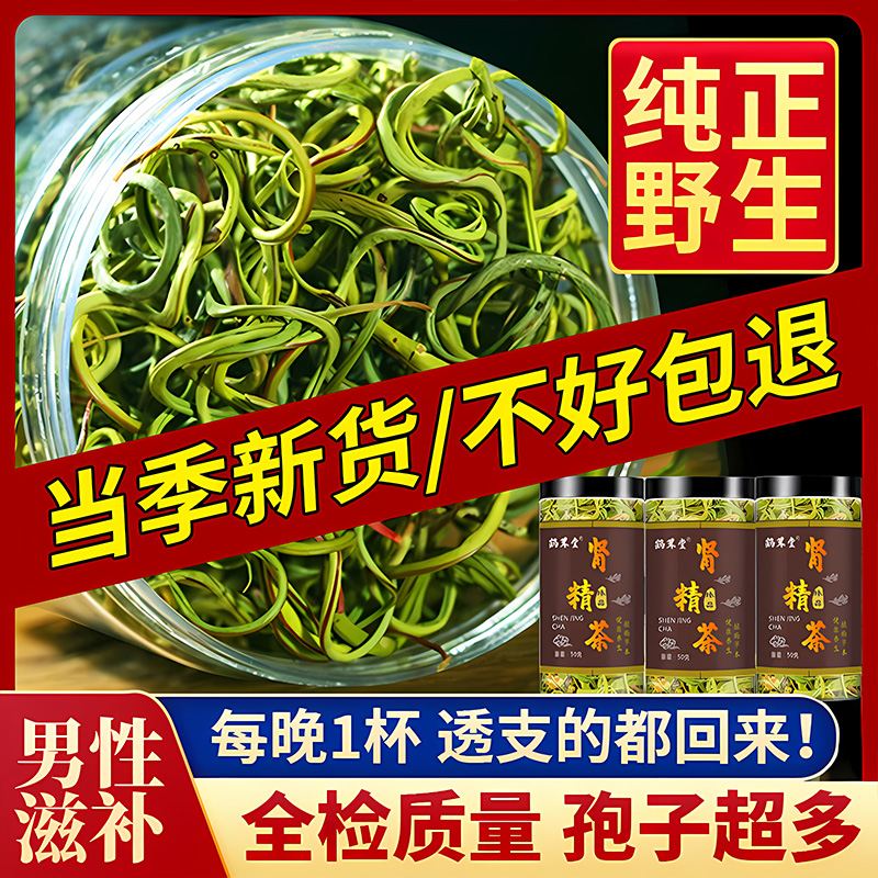 东北长白山肾精茶黄金化石草嗷嗷叫男士滋补石韦纯正野生肾精草