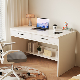 实木电脑桌家用卧室台式办公桌学生学习写字桌简易办公书桌工作台