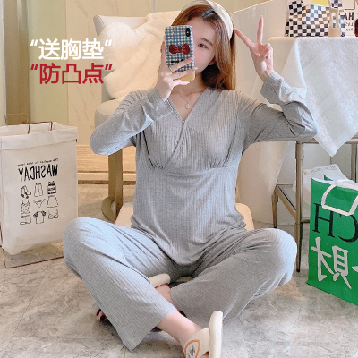 莫代尔月子服腰部可调节