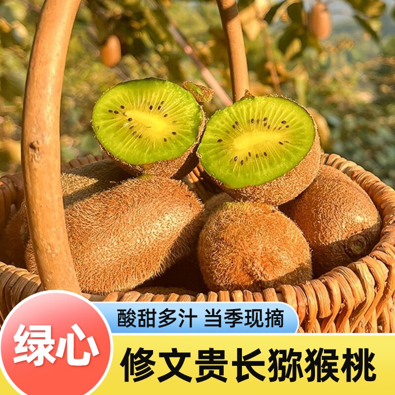 猕猴桃贵州修文绿心奇异果