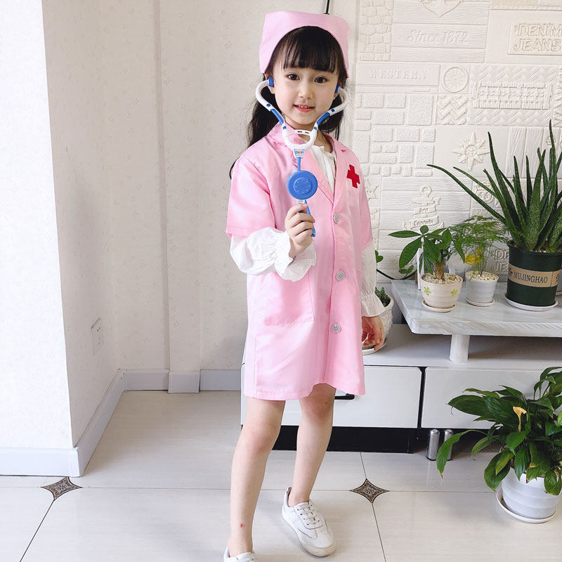 六一儿童幼儿小护士服小医生服宝宝护士工作服小朋友幼儿园演出服