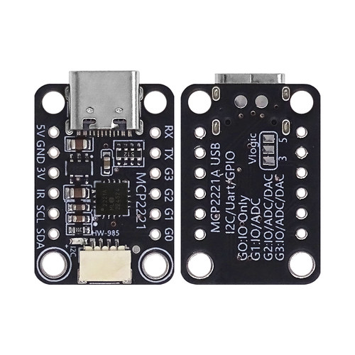 MCP2221A转换器模块USB转GPIO