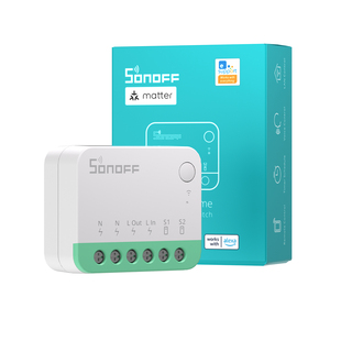 Sonoff Minir4m Matter协议mini wifi智能开关通断器兼容Home Kit