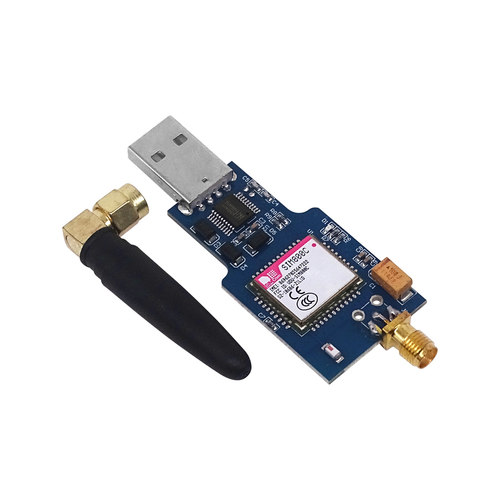 SIM800C模块带蓝牙电脑控制