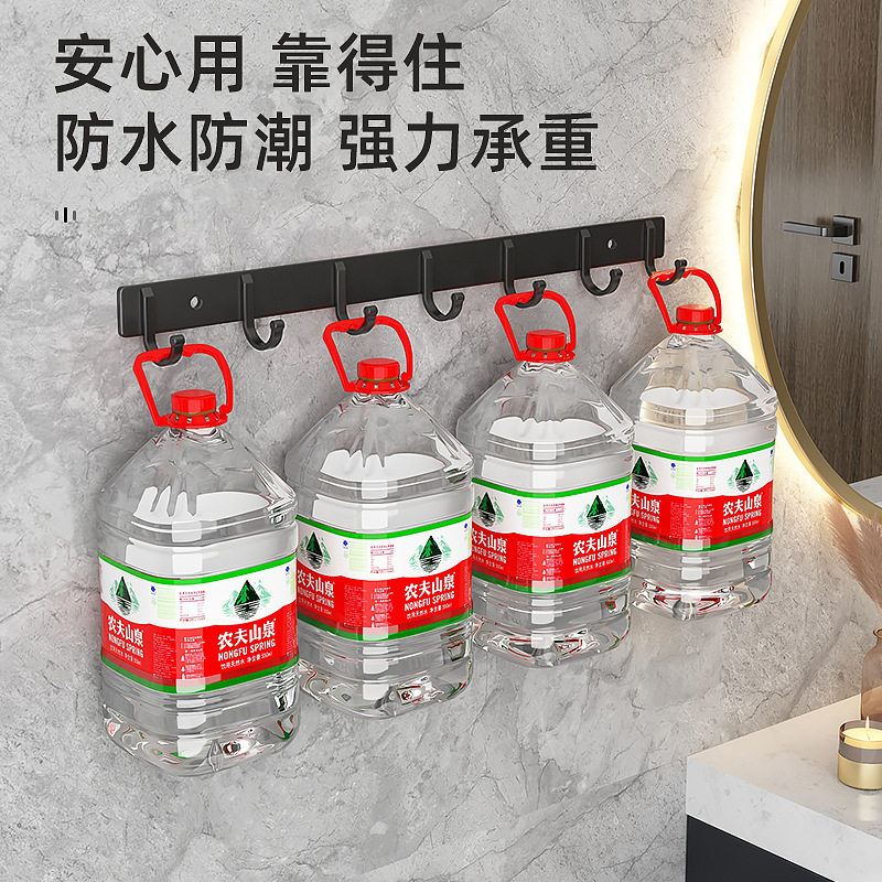 免打孔挂钩强力粘胶墙壁挂衣架壁挂墙上门后衣帽钩卫生间厕所粘钩