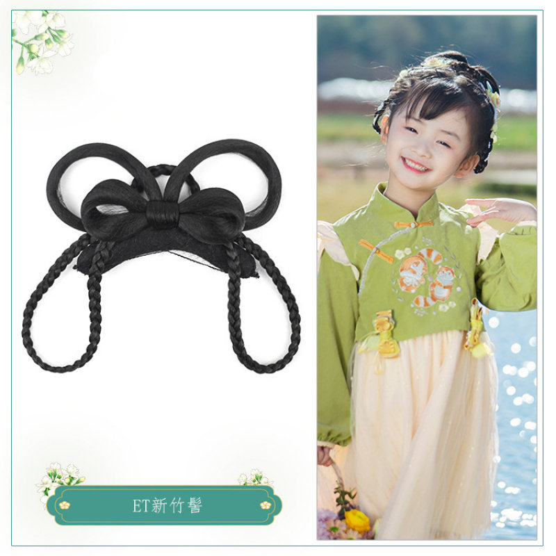 儿童古风假发发髻汉服造型