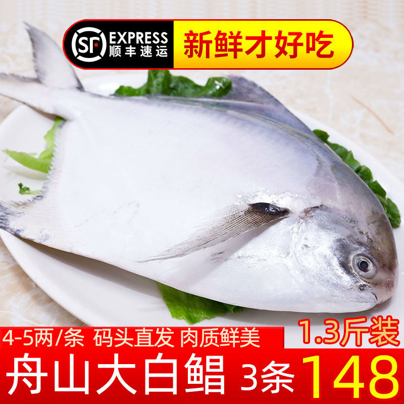 舟山海鲜新鲜大白鲳鱼冰鲜昌鱼银鲳扁鱼生鲜平鱼东海水产鲜活冷冻,水产肉类/新鲜蔬果/熟食,鲳鱼,淘宝优惠券,粉丝福利购,淘宝优惠卷