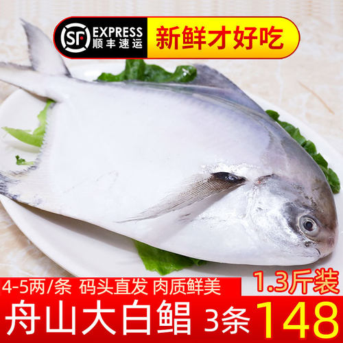 舟山海鲜大白鲳好多海码头直发