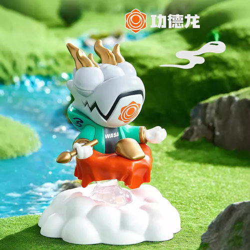 WASA龙 Chakwa神游龙系列正版盲盒潮玩手办公仔娃娃男生礼物摆件