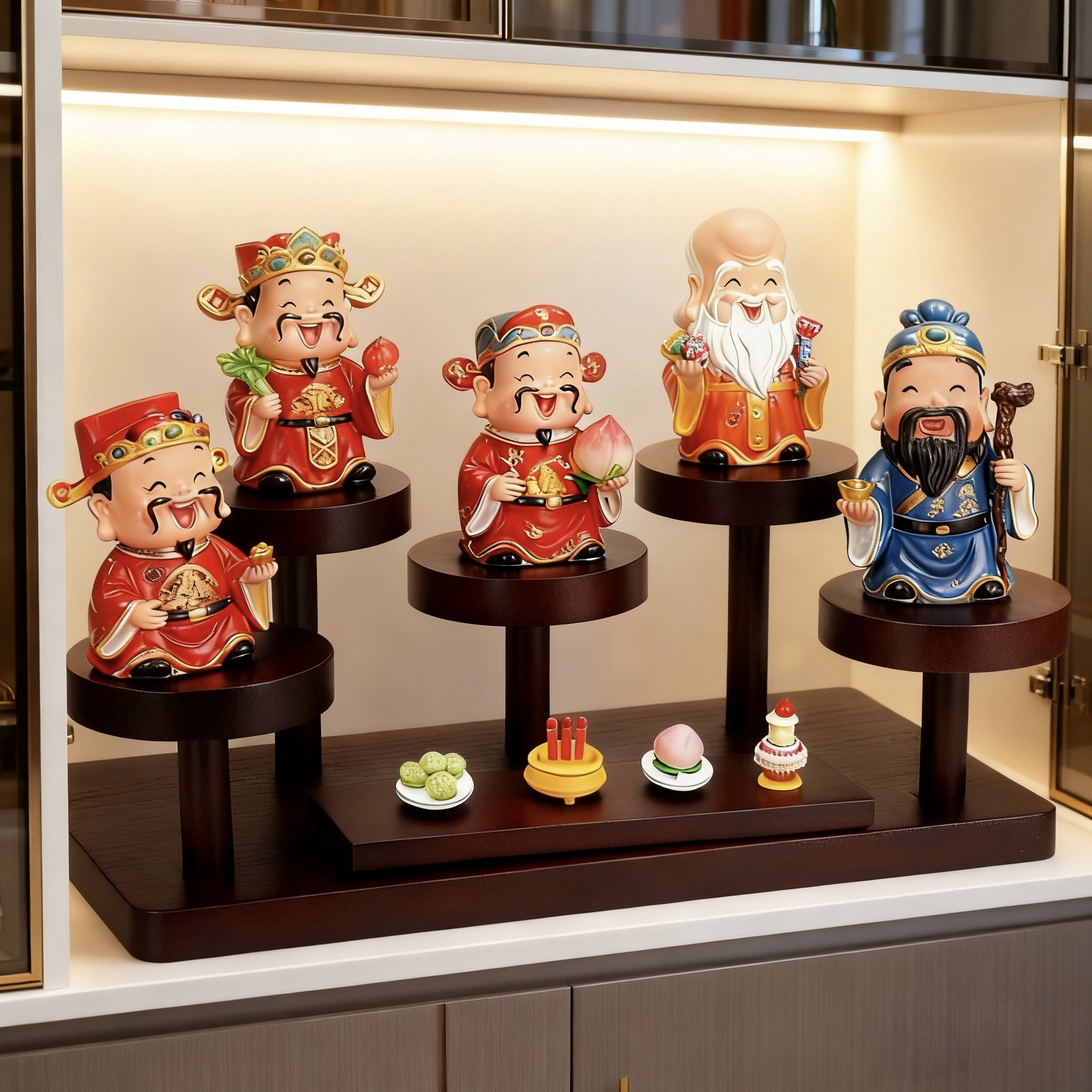 桌面摆件置物架办公收纳作品展示