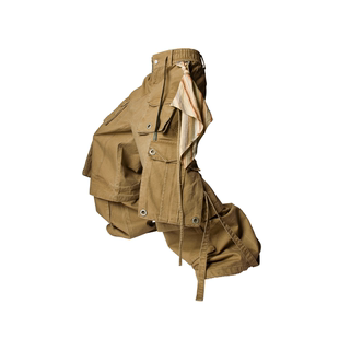 飘带裤 RELABEL 八口袋可拆做旧多色双节工装 四重奏 空间关系