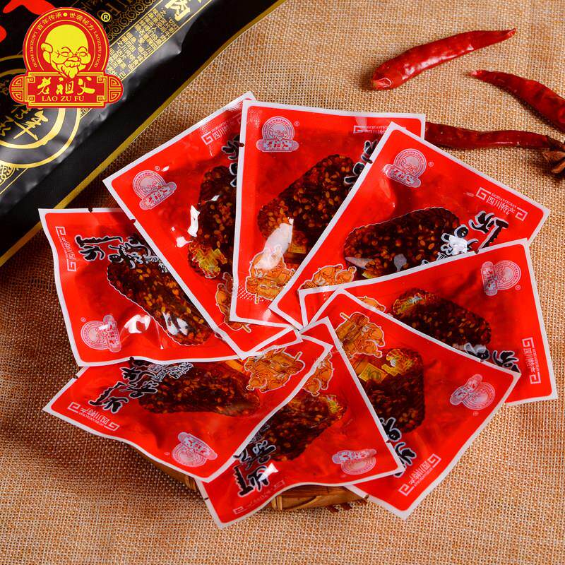 四川特产老祖父灯影牛肉300g成都小吃麻辣五香灯影丝牛肉小包零食