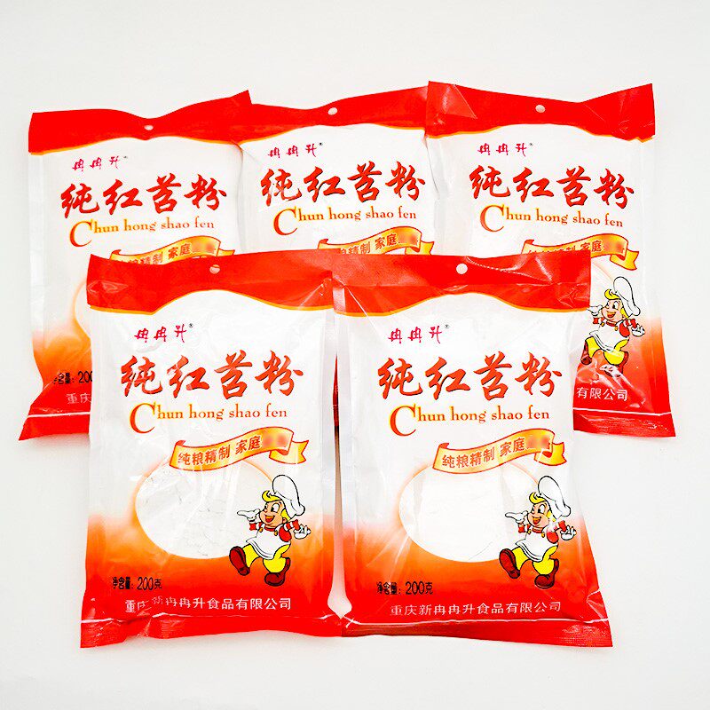 重庆纯红苕粉200g*10袋红